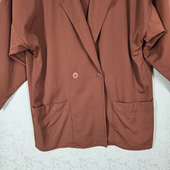 VTG 80s Christian Dior Separates 100% Worsted Wool Jacket Blazer sz 8* - Picture 6 of 16